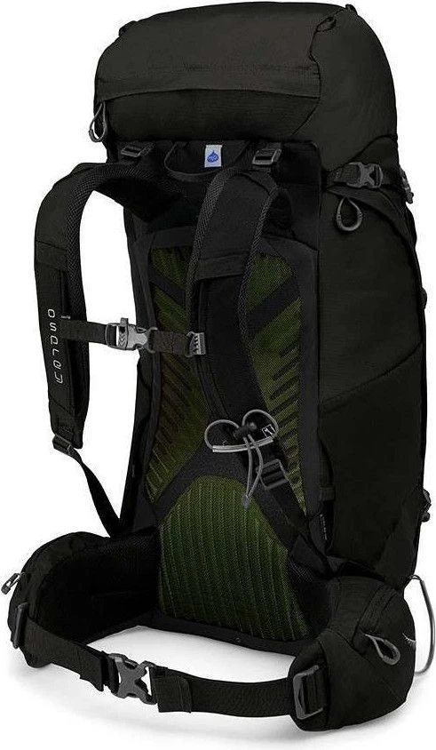 OSPREY Kestrel 48 Hiking Backpack Black 2 OSPREY Kestrel 48 Hiking Backpack Black - Image 2