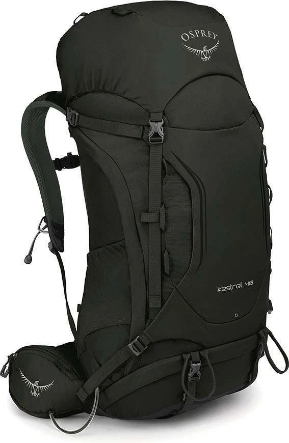 OSPREY Kestrel 48 Hiking Backpack Black 3 OSPREY Kestrel 48 Hiking Backpack Black - Image 3