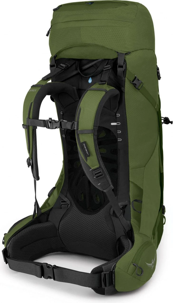 Osprey Aether 55 Hiking Bag Green 2 Osprey Aether 55 Hiking Bag Green - Image 2