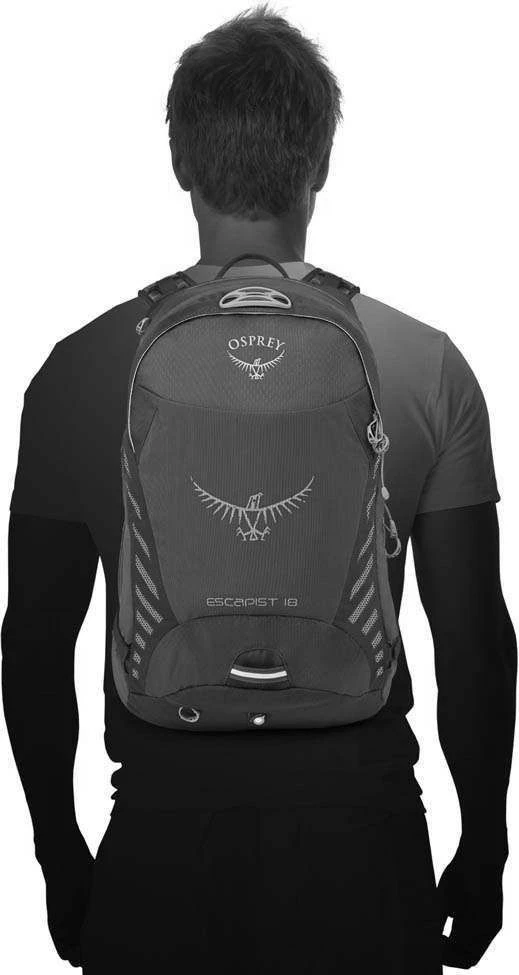 Osprey Escapist 18 Black Backpack For Men 2 Osprey Escapist 18 Black Backpack For Men - Image 2