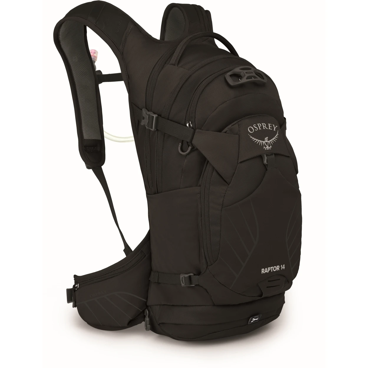 Osprey Raptor 14 Backpack + Hydration Pack - Black 1 Osprey Raptor 14 Backpack + Hydration Pack - Black