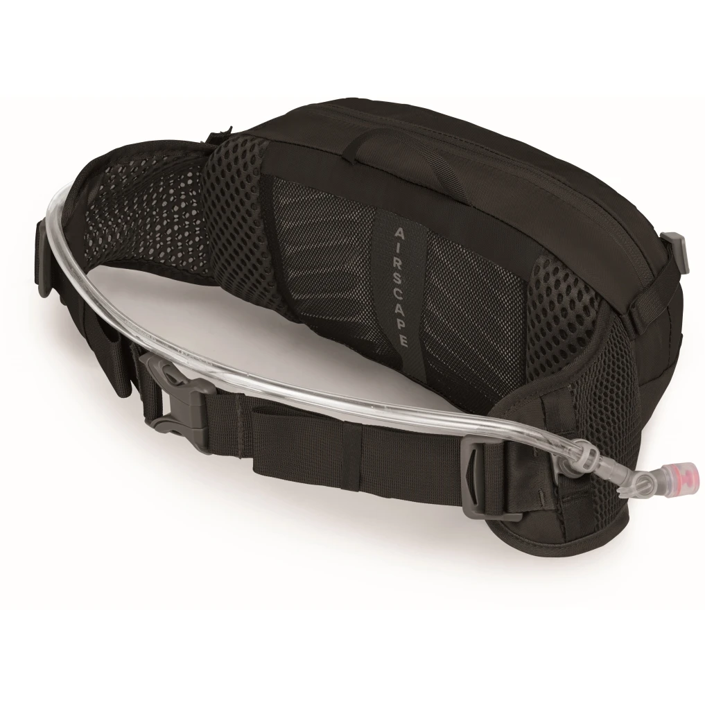 Osprey Seral 4 Waist Pack + Hydration Bladder - Black 4 Osprey Seral 4 Waist Pack + Hydration Bladder - Black - Image 4