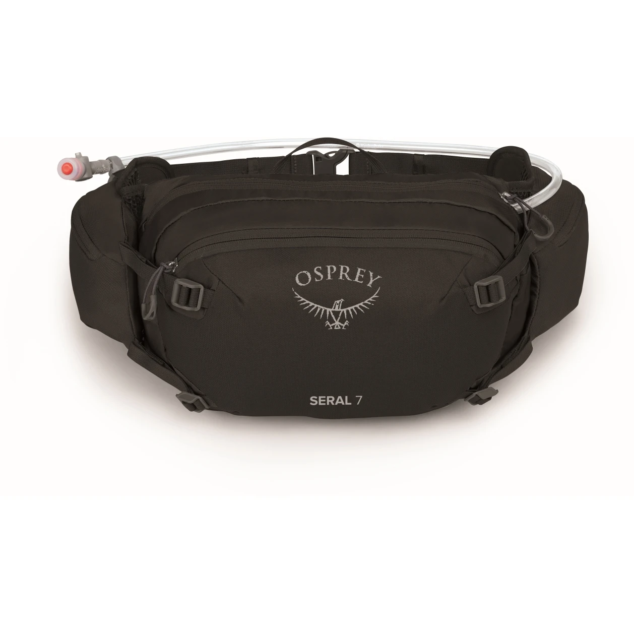 Osprey Seral 7 Waist Pack + Hydration Bladder - Black 2 Osprey Seral 7 Waist Pack + Hydration Bladder - Black - Image 2