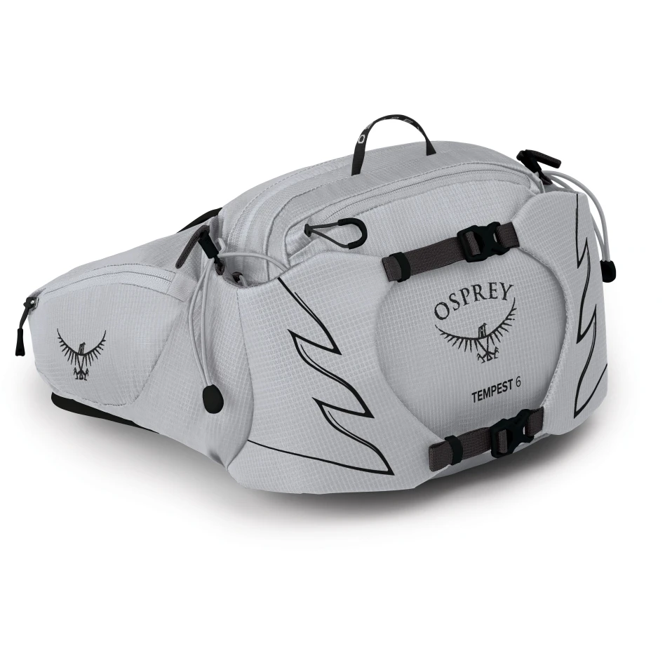 Osprey Tempest 6 Women's Waist Pack - Aluminum Grey 1 Osprey Tempest 6 Women's Waist Pack - Aluminum Grey