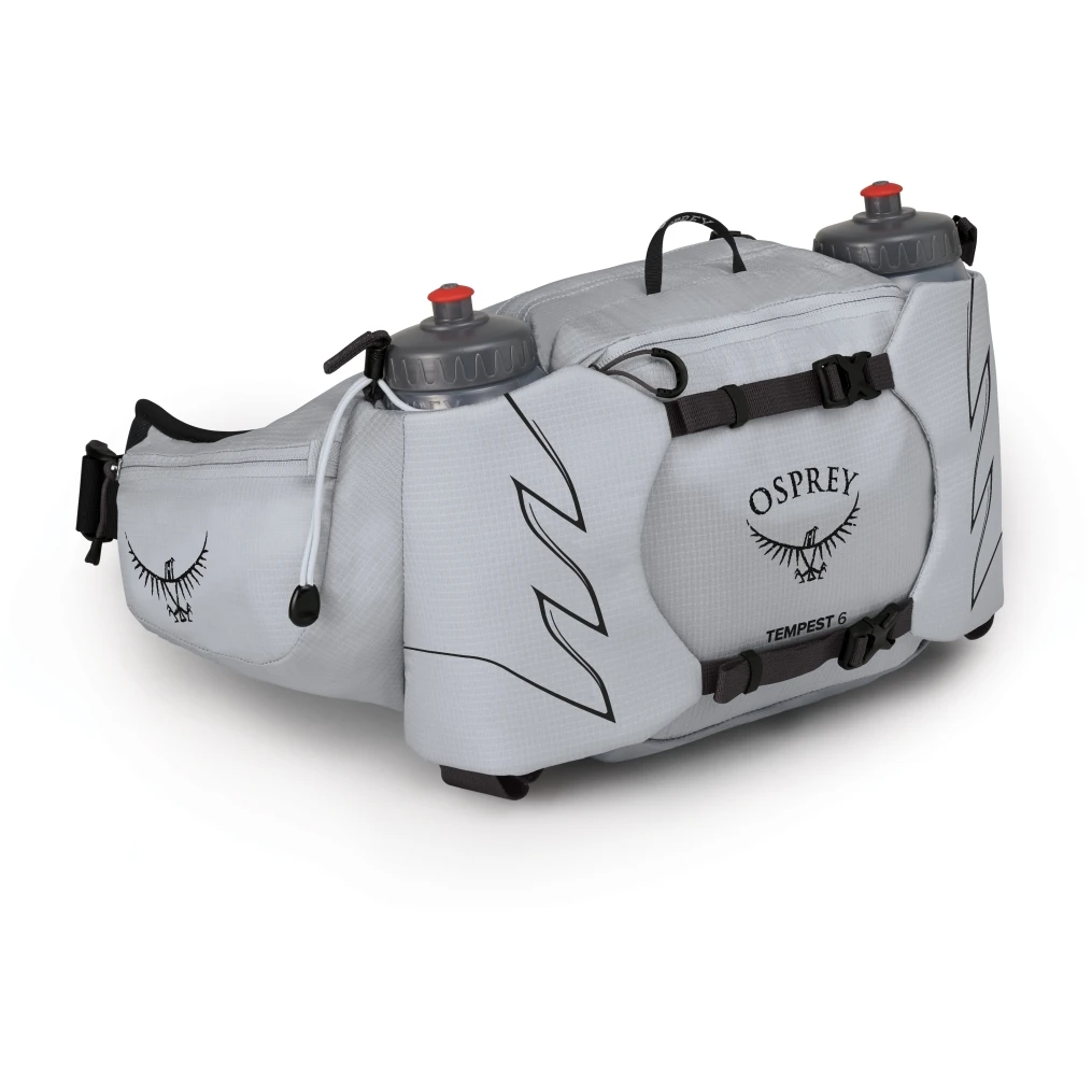 Osprey Tempest 6 Women's Waist Pack - Aluminum Grey 2 Osprey Tempest 6 Women's Waist Pack - Aluminum Grey - Image 2